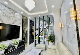 Bán nhà đẹp vị trí đắc địa tại Trang Long, Bình Thạnh chỉ 8,9 Tỷ. 