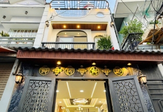 BÁN NHÀ PHẠM VĂN CHIÊU, GÒ VẤP - 3.2M X 12.5M, HẺM XE HƠI, FULL NỘI THẤT CHỈ 4,5 TỶ 